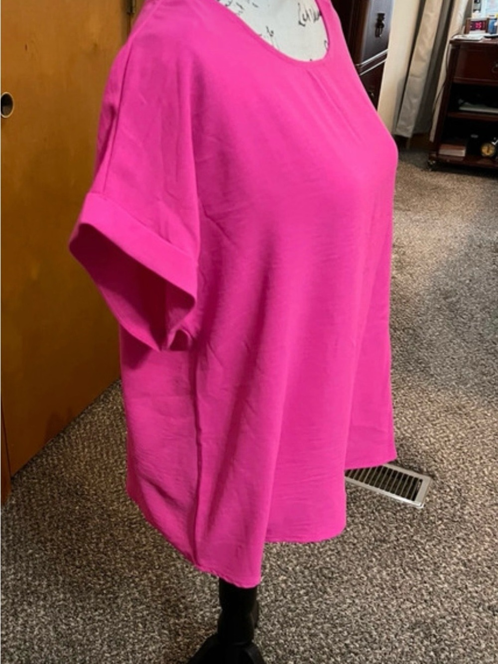 ANDRÉE BY UNIT Hot Pink Women's oversized  Top